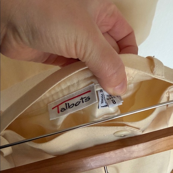 Talbots wool pant set blazer and trousers Cream Women's Jumpsuit - Picture 6 of 13